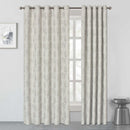 Lewis's Tuscany Eyelet Curtains - Ivory