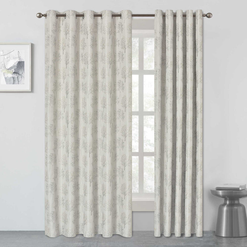 Tuscany Eyelet Curtains - Ivory