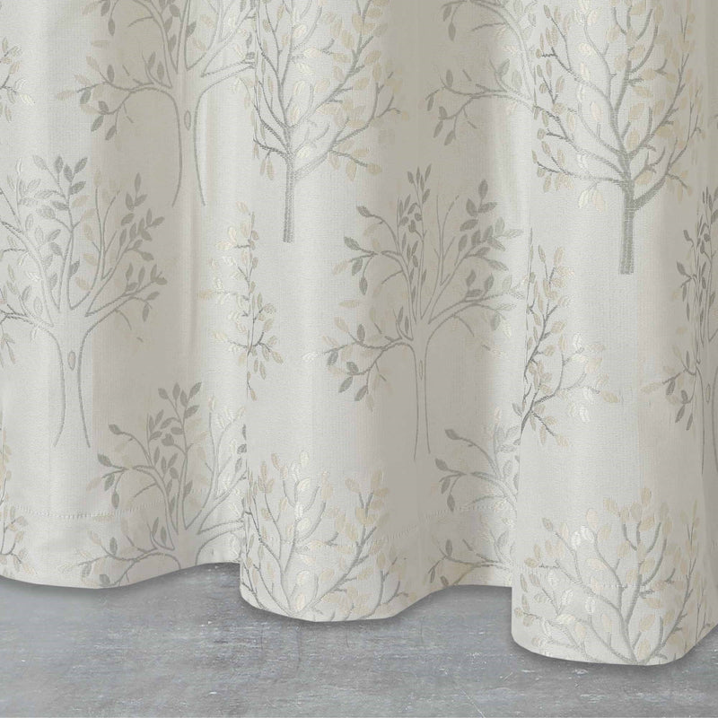 Lewis's Tuscany Eyelet Curtains - Ivory