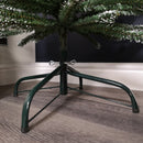 6.5ft (2m) Pencil Style Slim Snow Tipped Artificial Christmas Tree in Green