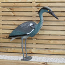 65cm Tall Plastic Heron Bird Deterrent Garden Pest Control Ornament