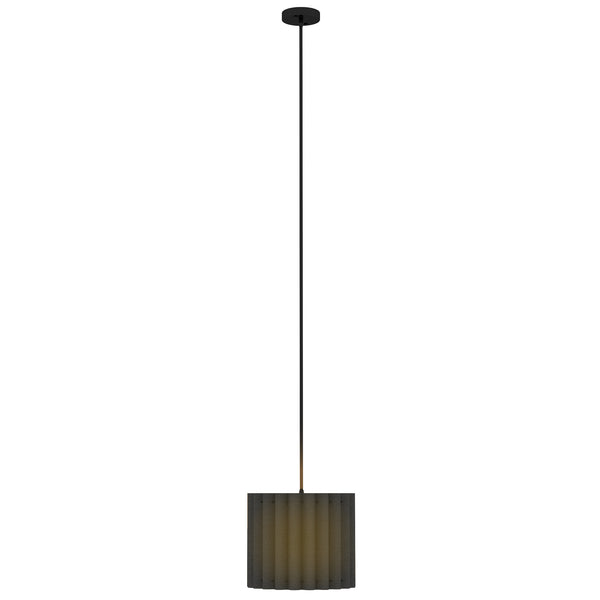 HOMCOM Linen Pendant Light, E27 Lampshade For Living Room, Bedroom