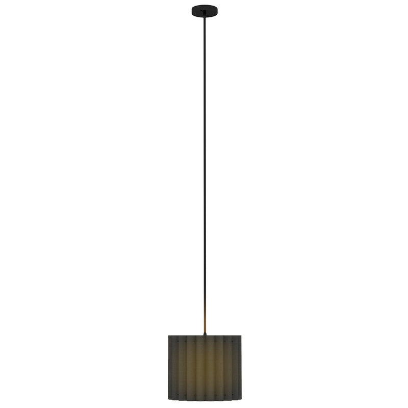 HOMCOM Linen Pendant Light, E27 Lampshade For Living Room, Bedroom