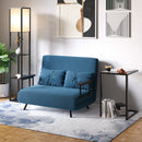 HOMCOM Click Clack 2 Seater Sofa Bed for Living Room, Guest Room