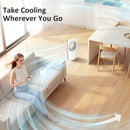 HOMCOM Bladeless Tower Fan With Oscillating, 3 Speeds, 3 Modes, 15H Timer