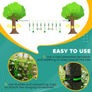 AIYAPLAY 3 Piece Kids Zip Line Kit for Garden, 10m Length, Up to 50kg