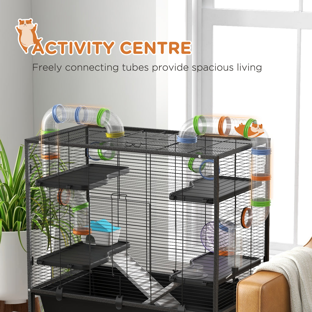 Illustration of Shelf Builder For Multi Pet Hamster Cages