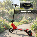 SPORTNOW Electric Scooter for Kids, Foldable E Scooter for Age Age 6+ Red