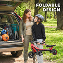 SPORTNOW Electric Scooter for Kids, Foldable E Scooter for Age Age 6+ Red