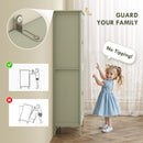 HOMCOM 176.5 cm Tall Freestanding Pantry Storage Cabinet with 4 Doors