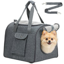 PawHut Soft Sided Cat Carrier Bag Foldable Portable With Shoulder Strap