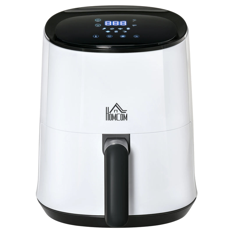 HOMCOM Digital Air Fryer 2.5L White 1300W