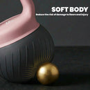 SPORTNOW Soft Kettlebell, 12kg Kettle Bell with Anti-Slip Grip for Home Gym