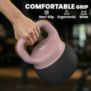 SPORTNOW Soft Kettlebell, 12kg Kettle Bell with Anti-Slip Grip for Home Gym