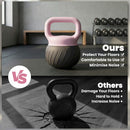 SPORTNOW Soft Kettlebell, 12kg Kettle Bell with Anti-Slip Grip for Home Gym