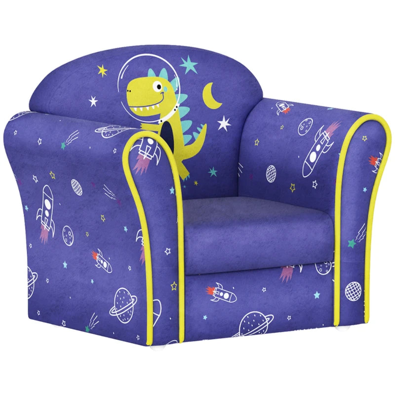 AIYAPLAY Kids Sofa Chair with Dinosaur Design for Bedroom, Playroom