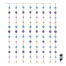 1.2m x 1.2m Light up FlexiBrights Christmas Tree Curtain Lights with 108 Rainbow LEDs