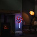 60cm Light up Hanging Christmas Lollipop Infinity Light Decoration with Spinning Effect