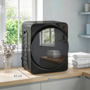 HOMCOM 5kg Vented Tumble Dryer, Compact Dryer With 5 Drying Modes, Black