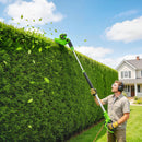 Outsunny 2.6m Corded Extendable Hedge Trimmer with 90 Adjustable Head