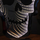 Light up Halloween Skull Infinity Decoration with Warm White LEDs