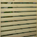 68cm x 1.2m Wooden Outdoor Garden Single Wheelie Bin Store Storage