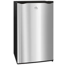 HOMCOM 91L Freestanding Under Counter Fridge Silver