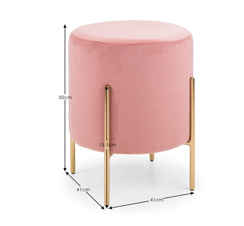 Harrogate Stool - Pink