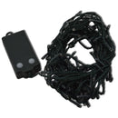 400 LED 40m Premier Christmas Indoor Outdoor Multi Function Battery Operated String Lights with Timer in Warm White