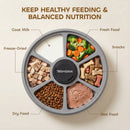 PawHut Automatic Cat Feeder Programmable Timer For 6 Meals