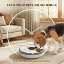 PawHut Automatic Cat Feeder Programmable Timer For 6 Meals