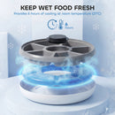 PawHut Automatic Cat Feeder Programmable Timer For 6 Meals