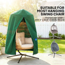 Outsunny Hanging Egg Chair Cover Garden Swing Chair Cover Waterproof, Green