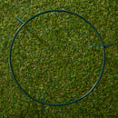Tom Chambers Green Metal Herbaceous Garden Plant Support Ring Small