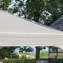 Outsunny 3 X 3 (m) Gazebo Protective Cover, Waterproof Cover For Canopy, Tent