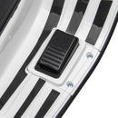 AIYAPLAY Vespa Licensed 12V Kids Electric Bike W/ 2 Training Wheels, White