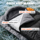 Outsunny Sleeping Bag For Adults, Lightweight & Compact Sleeping Bag, Grey