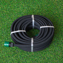 15m x 12.5mm Porous Garden Flower Bed Soaker Hose Pipe