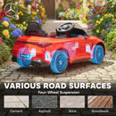 AIYAPLAY Kids Electric Car Licensed Mercedes AMG, 12V Ride On Car, Red