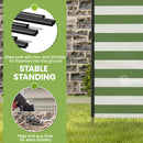 Outsunny Camping Windbreak Portable Wind Blocker Privacy Wall, 540cm x 150cm