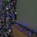 6m 240 LED TreeBrights Christmas String Lights with Timer in Blue, Purple & White