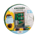 15m Garden Hose Pipe and Spray Nozzle Set