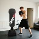 SPORTNOW Freestanding Punching Bag, 175cm Boxing Bag with Stand, Hand Wrap