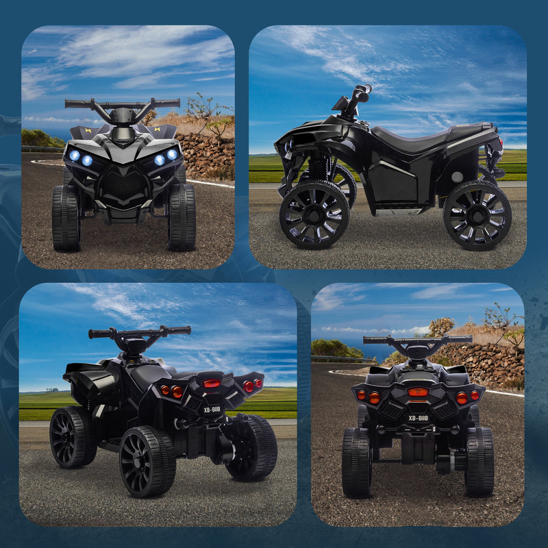 AIYAPLAY 6V Kids ATV, Battery Powered Ride on Car for Ages 3-8 Years