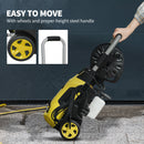 Outsunny 1800W Power Washer 150 Bar Pressure 6M Hose And Hose Reel