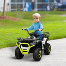 AIYAPLAY 12V Kids Quad Bike w/ 4 Suspension Wheels, for 3-5 Years
