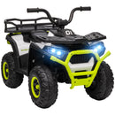 AIYAPLAY 12V Kids Quad Bike w/ 4 Suspension Wheels, for 3-5 Years
