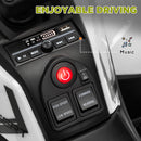 AIYAPLAY 12V Kids Quad Bike w/ 4 Suspension Wheels, for 3-5 Years