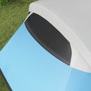 Outsunny 3000mm Waterproof Camping Tent w/ Porch & Sewn in Groundsheet, Blue