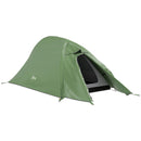 Outsunny Double Layer Camping Tent For 1-2 Man, 2000mm Waterproof - Orange/Green